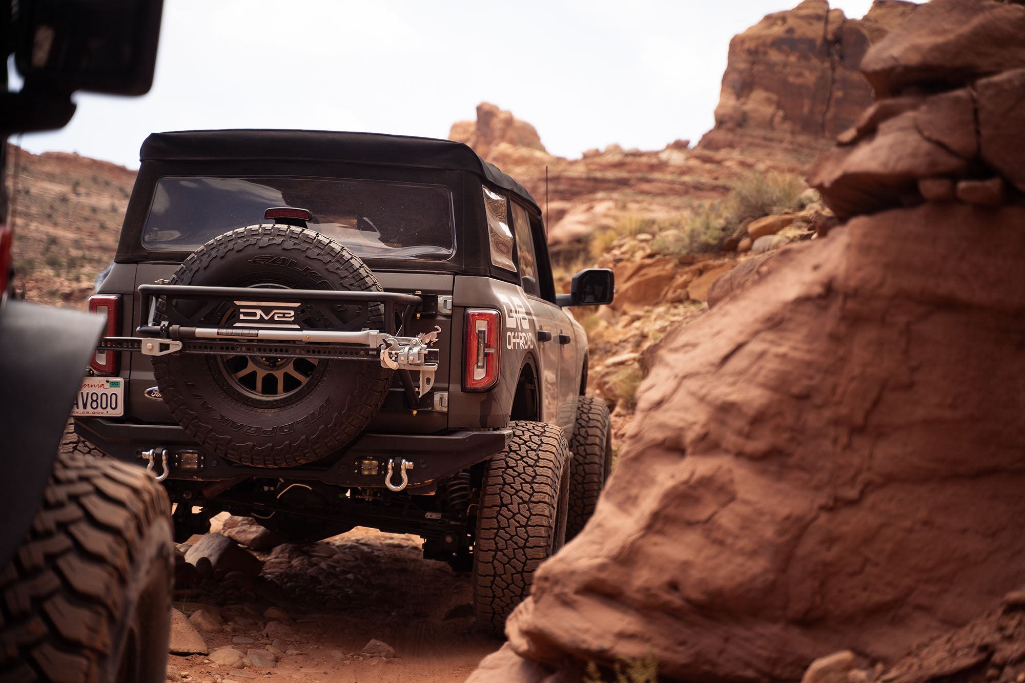 2021 2024 Ford Bronco Fs 15 Series Rear Bumper DV8 Offroad