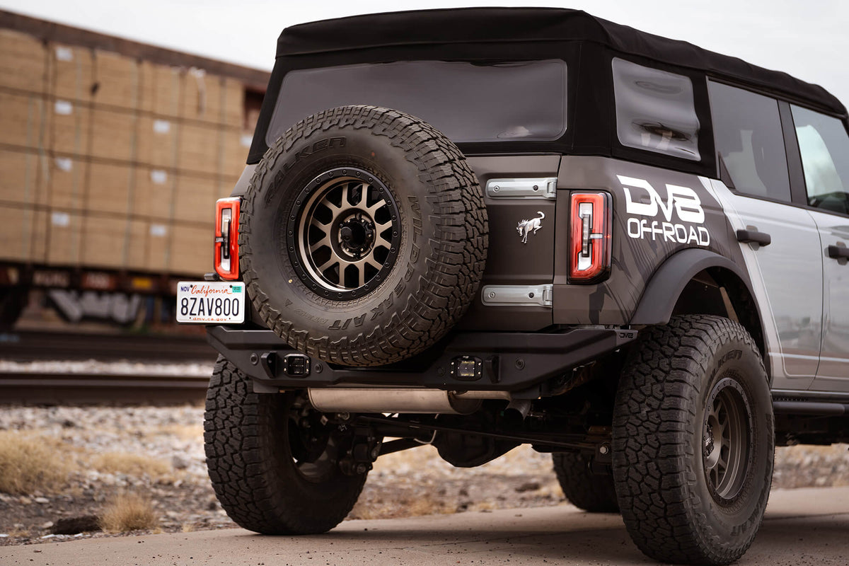 2021 2024 Ford Bronco Fs 15 Series Rear Bumper DV8 Offroad