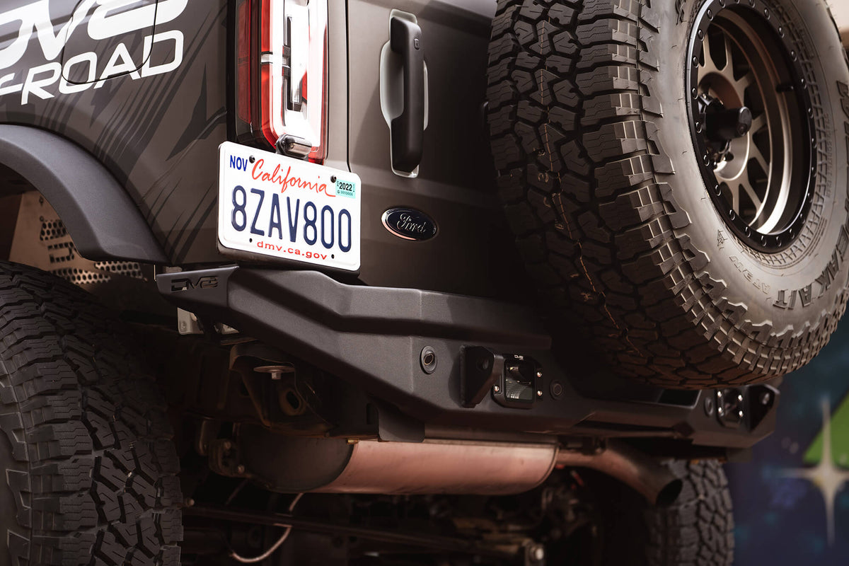 2021 2024 Ford Bronco Fs 15 Series Rear Bumper DV8 Offroad