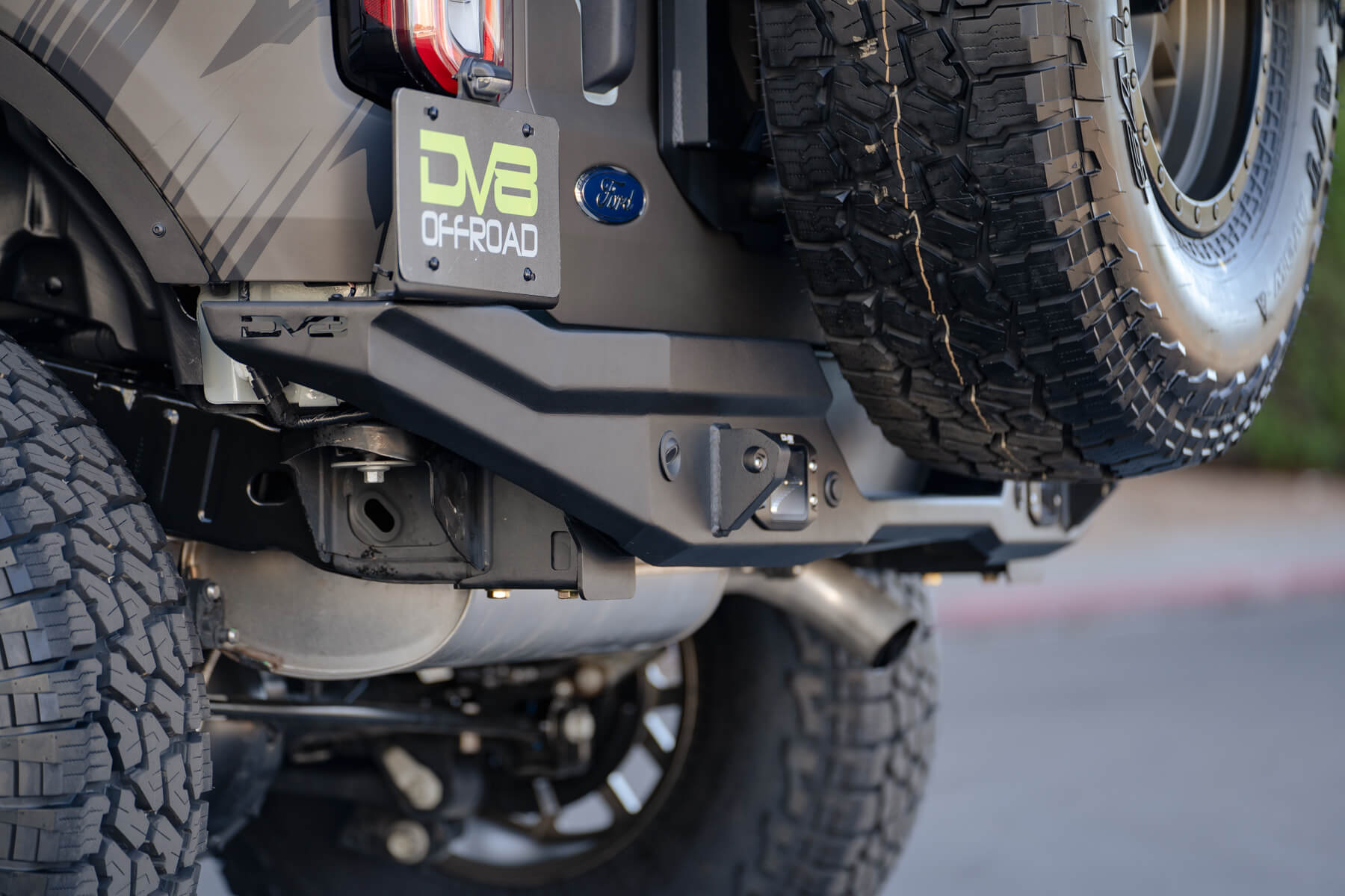 2021 2024 Ford Bronco Fs 15 Series Rear Bumper DV8 Offroad