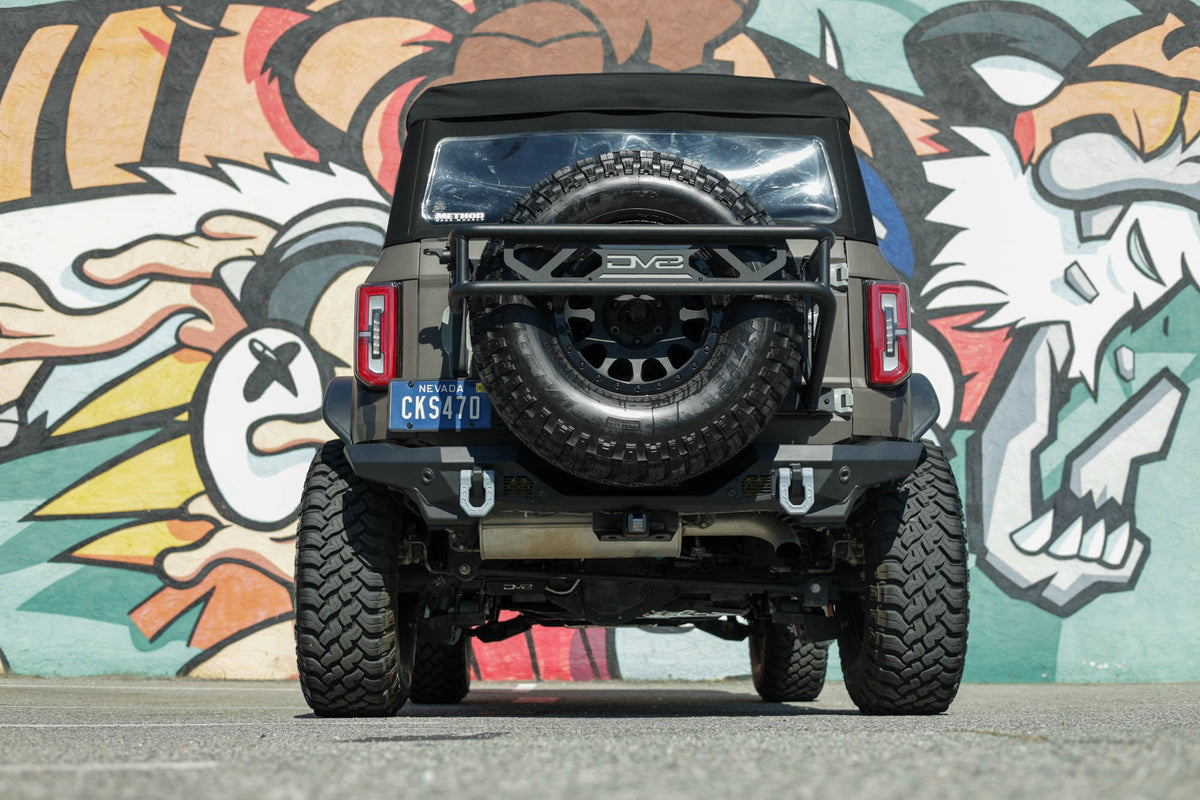 2021 2024 Ford Bronco Spec Series Rear Bumper DV8 Offroad