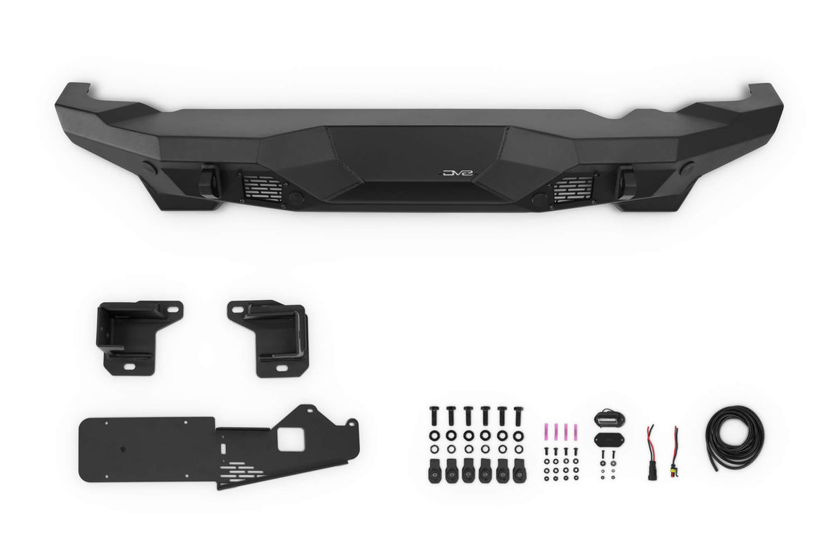 2021 2024 Ford Bronco Spec Series Rear Bumper DV8 Offroad