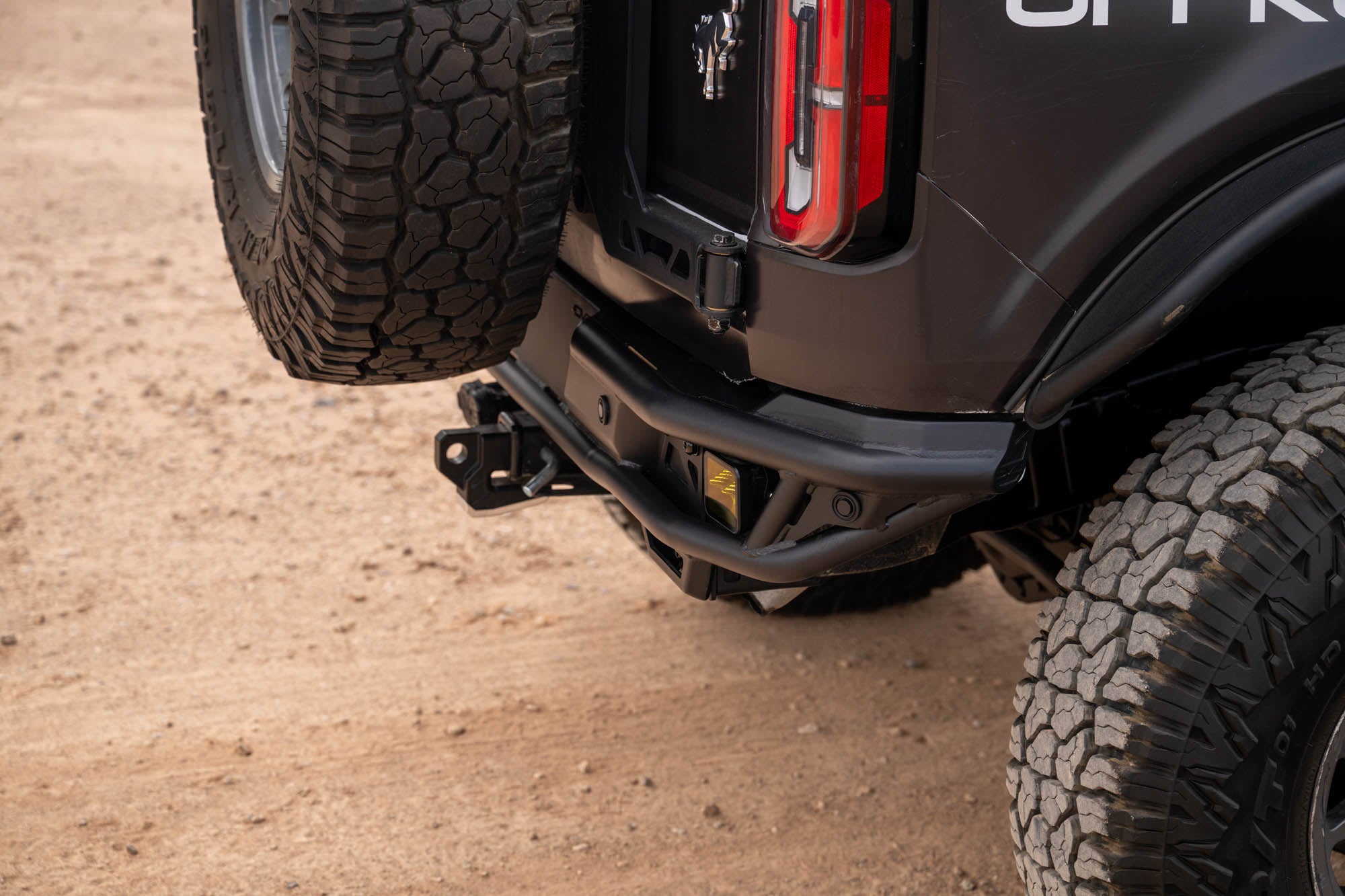 2021 2025 Ford Bronco Rear Tube Bumper DV8 Offroad