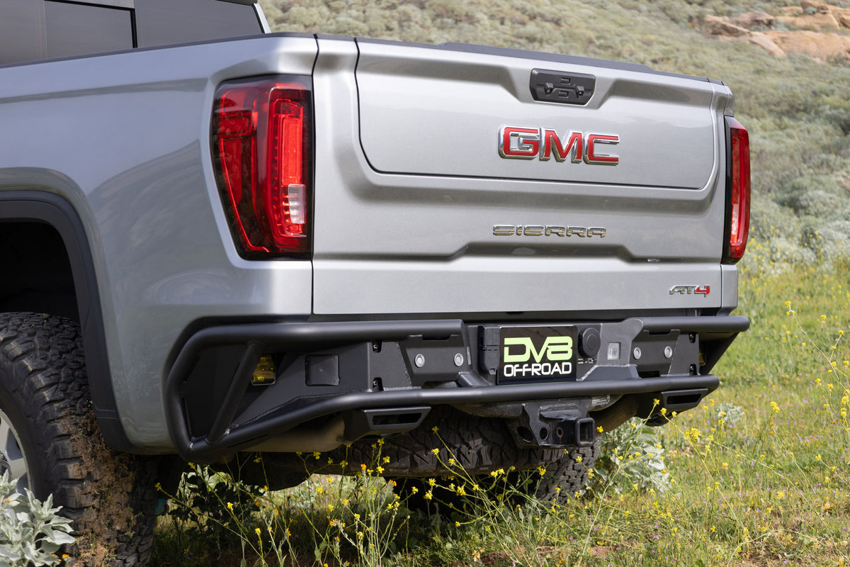 2019 2025 Chevy Silverado & GMC Sierra 1500 Tube Rear Bumper DV8 Offroad