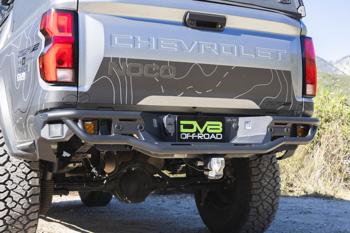 2023 2026 GMC Canyon & Chevy Colorado Tube Rear Bumper DV8 Offroad