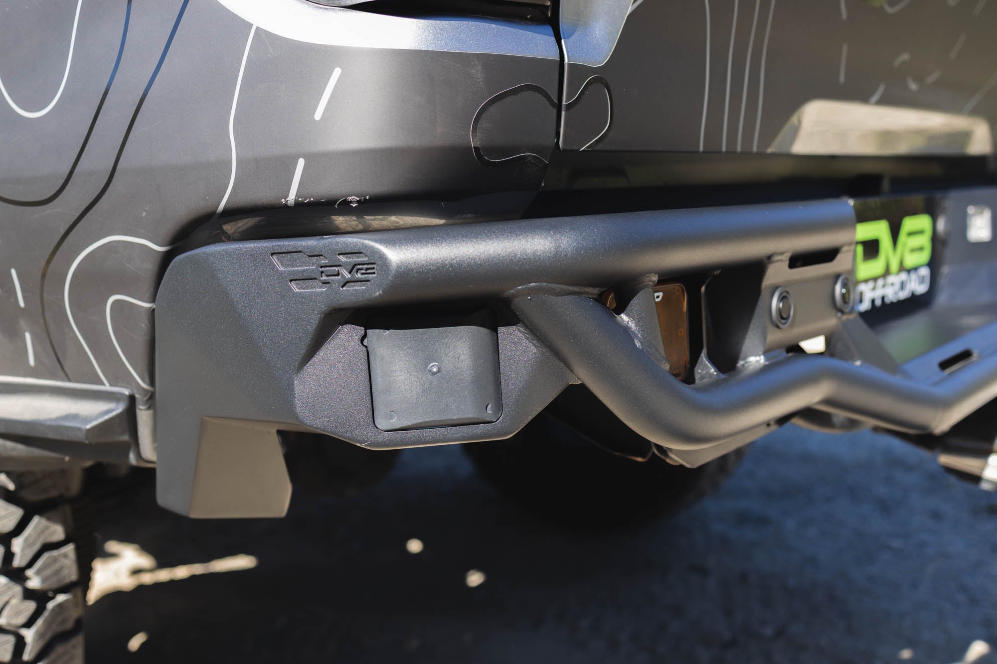 2023 2026 GMC Canyon & Chevy Colorado Tube Rear Bumper DV8 Offroad