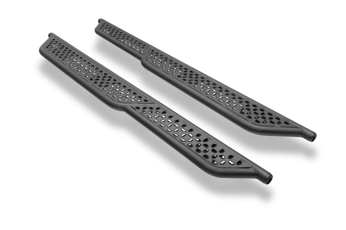Growler Sport Running Boards Cab Length -15-26 Ford F150/17-26 Ford F250/F350 SuperCab Textured Black N Fab