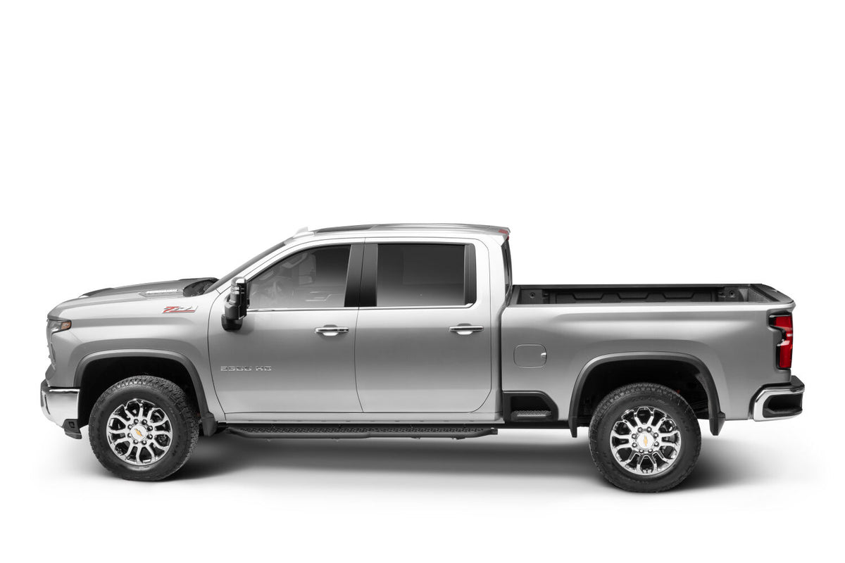 Growler Sport Running Boards Cab Length 2019 (New Body Style)-2026 Chevy Silverado/GMC Sierra 1500/2020-2026 GM2500 HD/3500 HD Crew Cab Textured Black N Fab