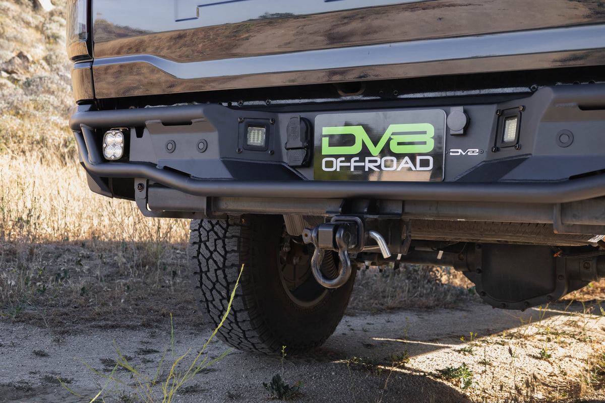 2021 2026 Ford F 150 Tube Rear Bumper DV8 Offroad