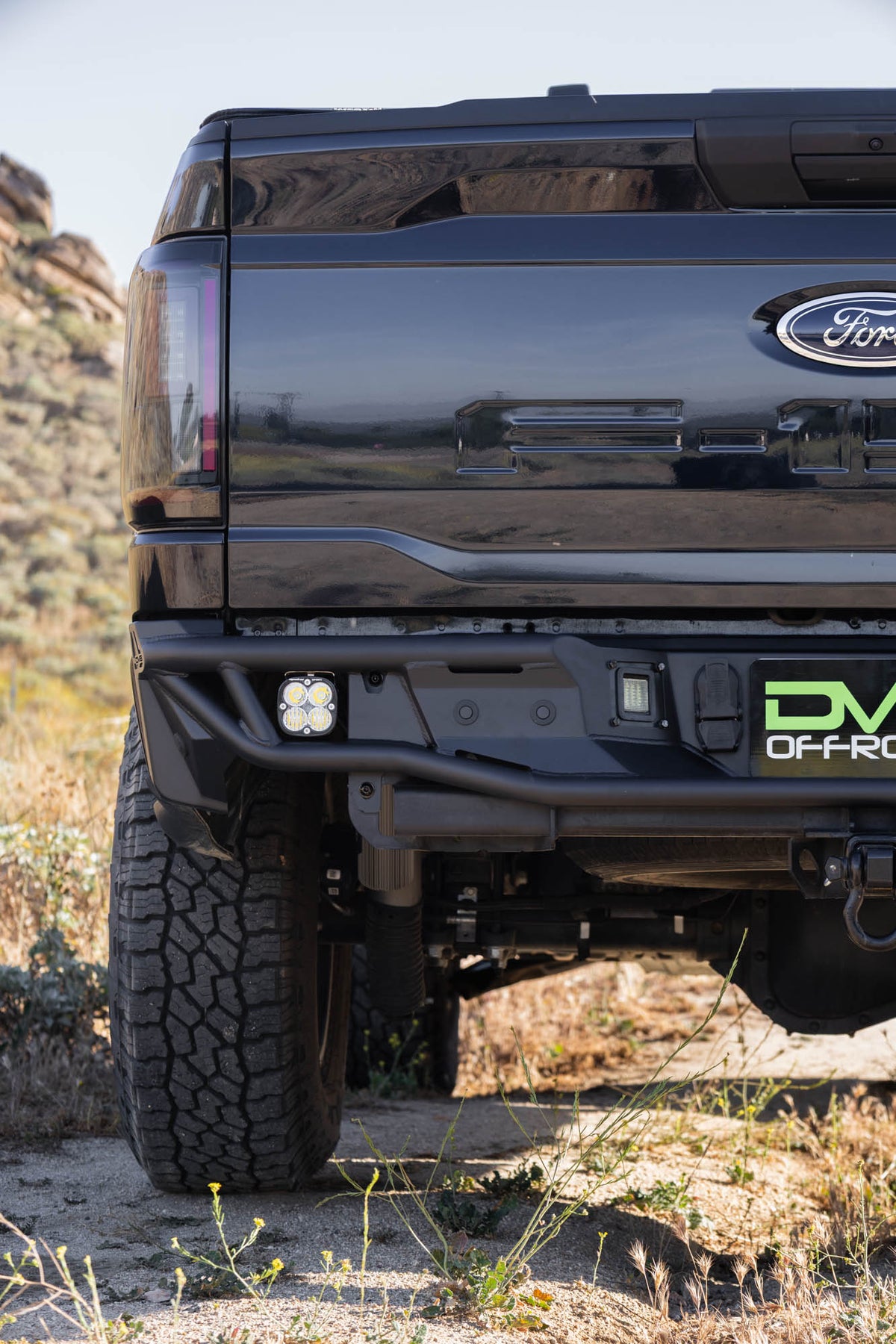 2021 2026 Ford F 150 Tube Rear Bumper DV8 Offroad