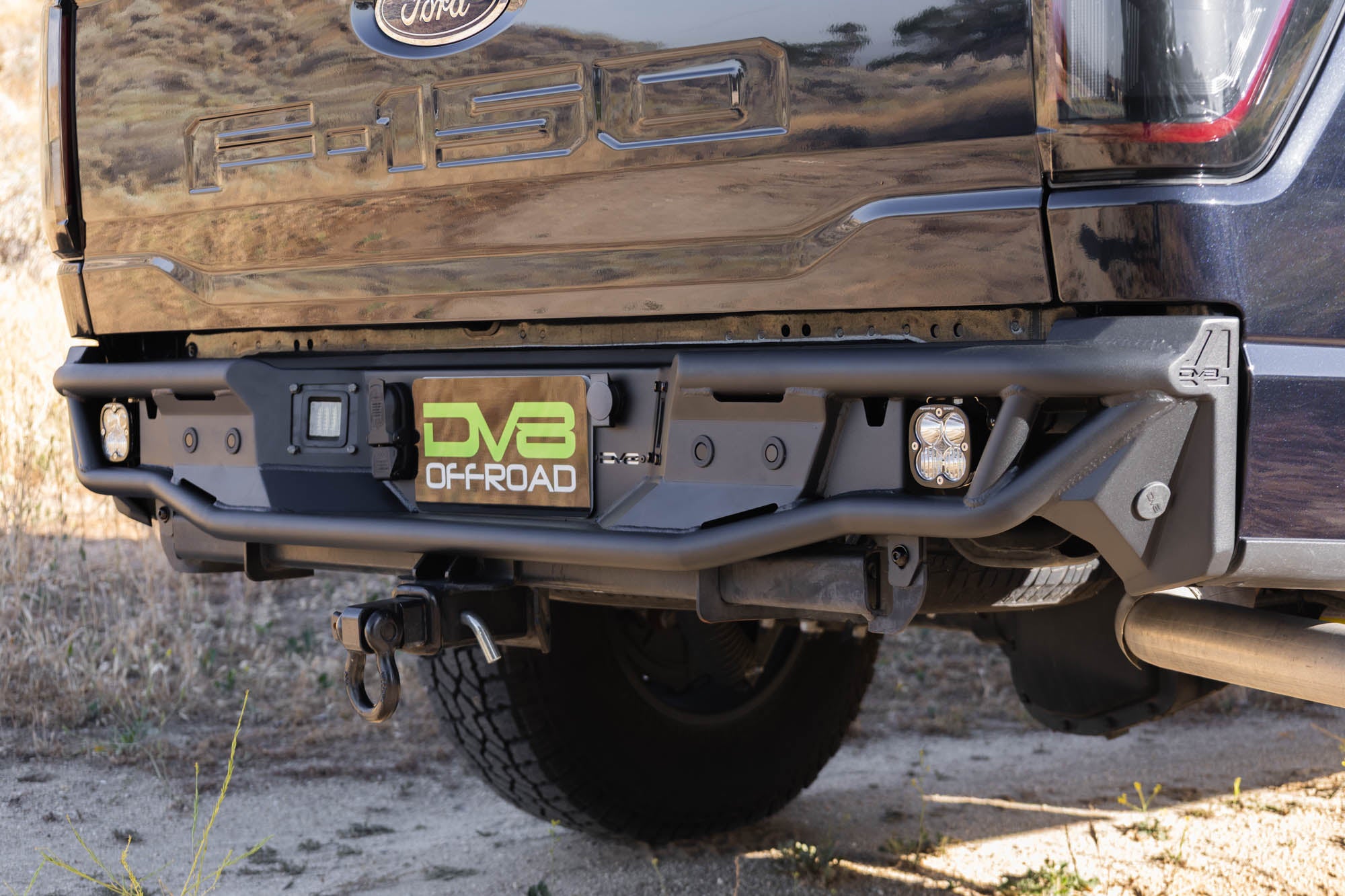 2021 2026 Ford F 150 Tube Rear Bumper DV8 Offroad