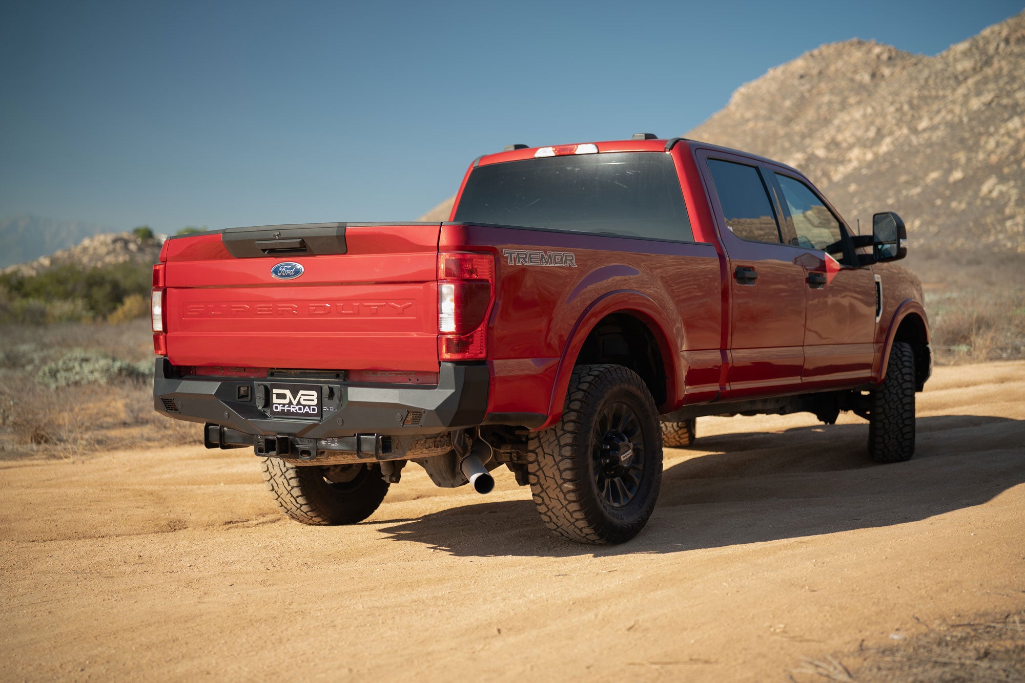 2017 2025 Ford Super Duty Spec Series Rear Bumper DV8 Offroad