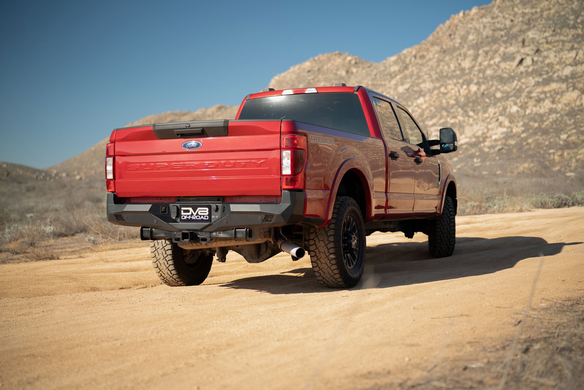 2017 2025 Ford Super Duty Spec Series Rear Bumper DV8 Offroad