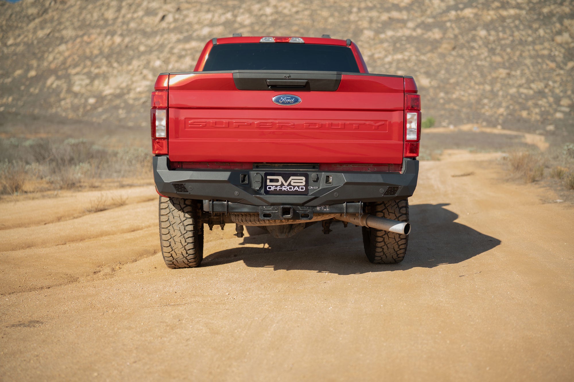 2017 2025 Ford Super Duty Spec Series Rear Bumper DV8 Offroad