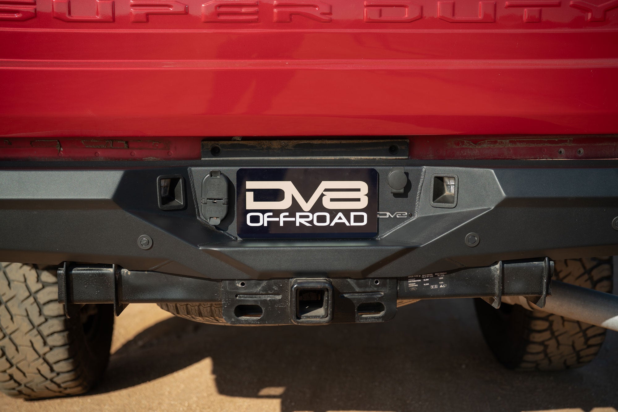 2017 2025 Ford Super Duty Spec Series Rear Bumper DV8 Offroad