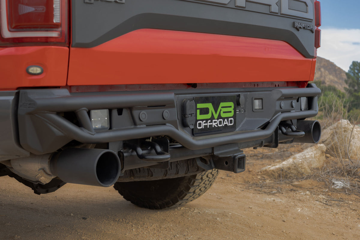 2017 2020 Ford F 150 Raptor Tube Rear Bumper DV8 Offroad
