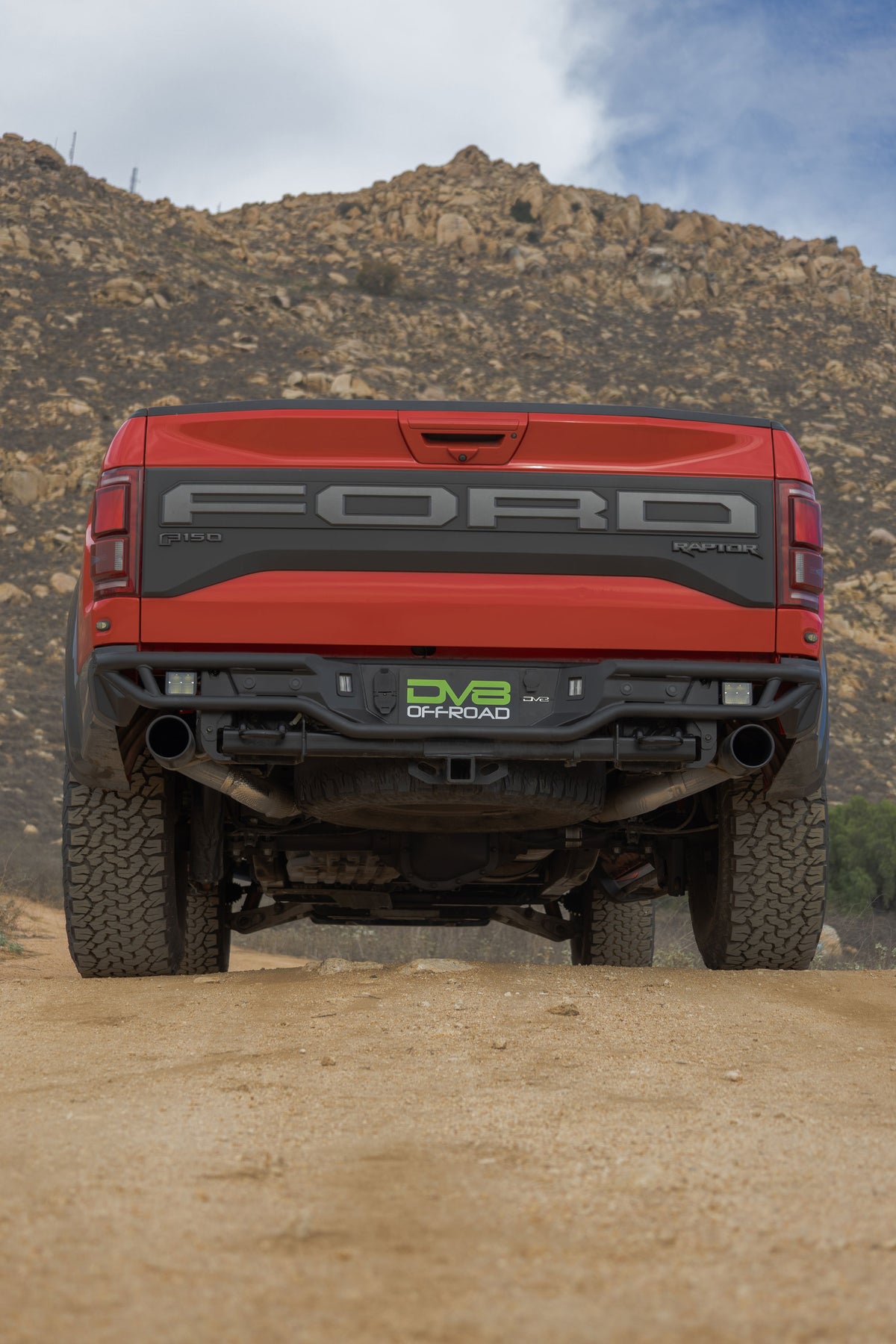 2017 2020 Ford F 150 Raptor Tube Rear Bumper DV8 Offroad