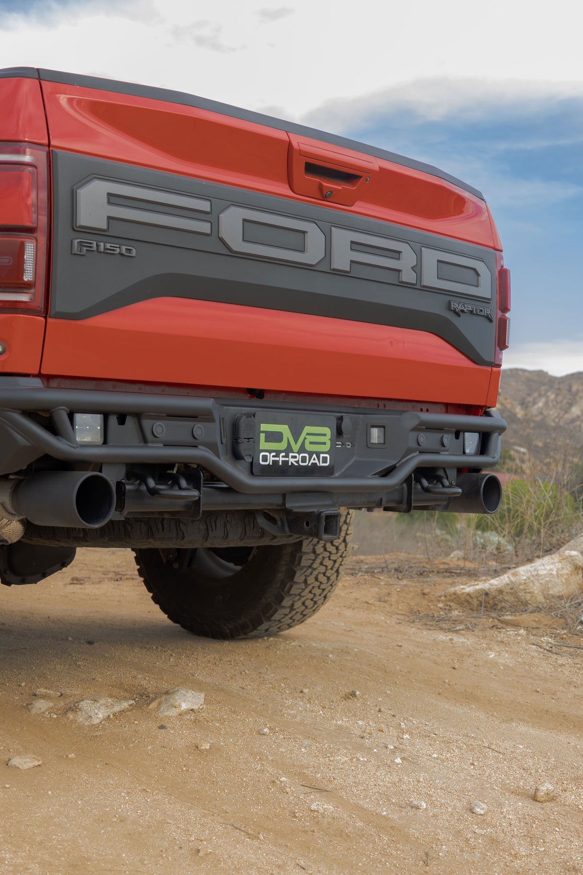 2017 2020 Ford F 150 Raptor Tube Rear Bumper DV8 Offroad
