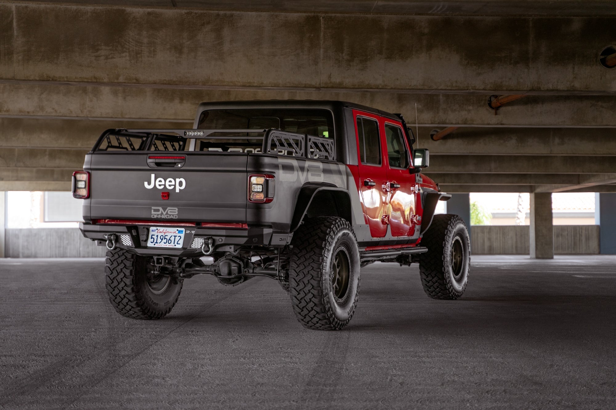2020 2025 Jeep Gladiator Fs 7 Series Rear Bumper DV8 Offroad