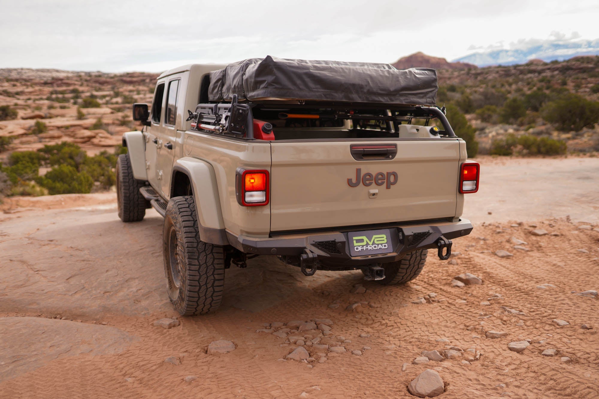 2020 2025 Jeep Gladiator Spec Series Rear Bumper DV8 Offroad