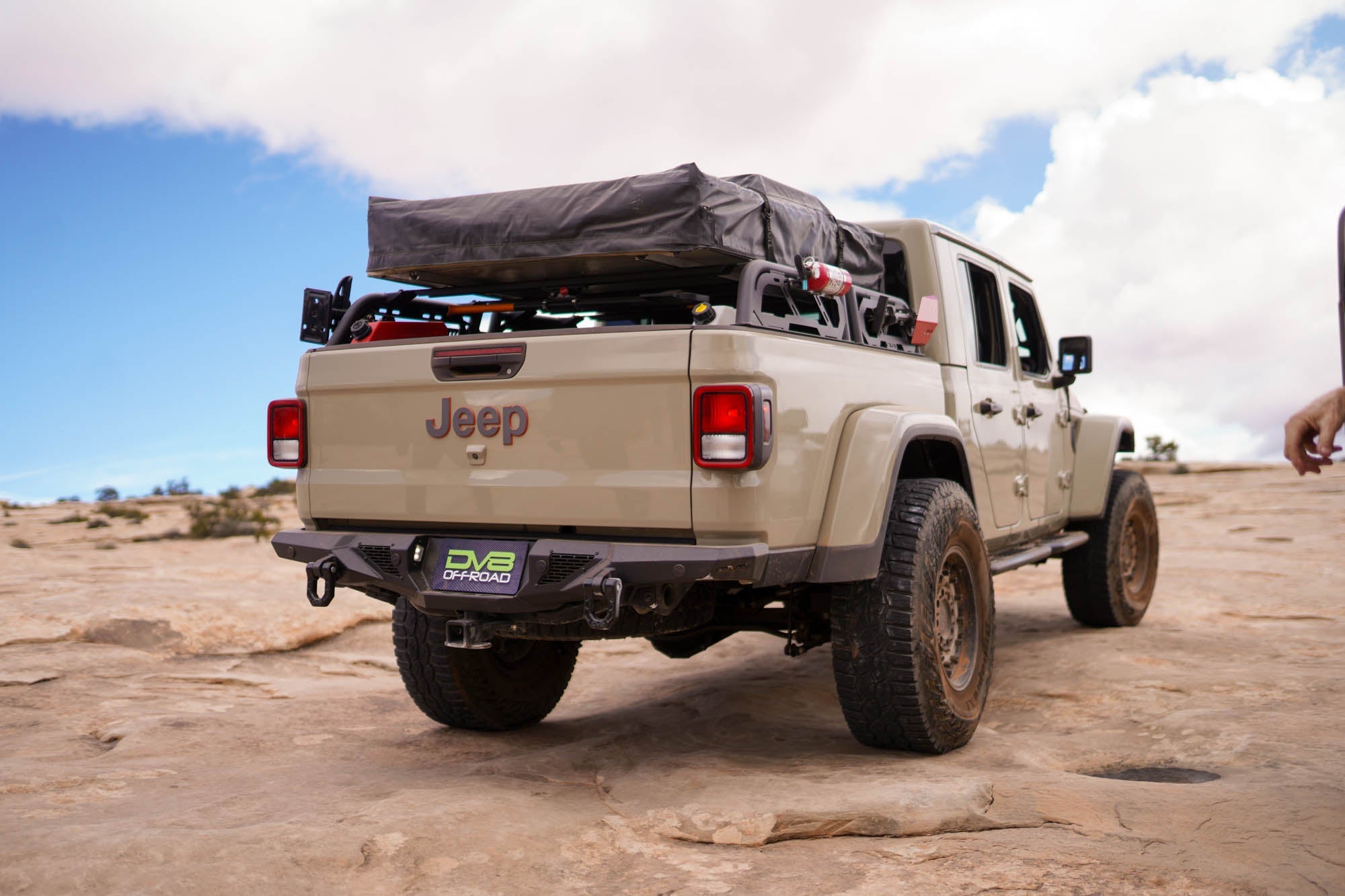 2020 2025 Jeep Gladiator Spec Series Rear Bumper DV8 Offroad