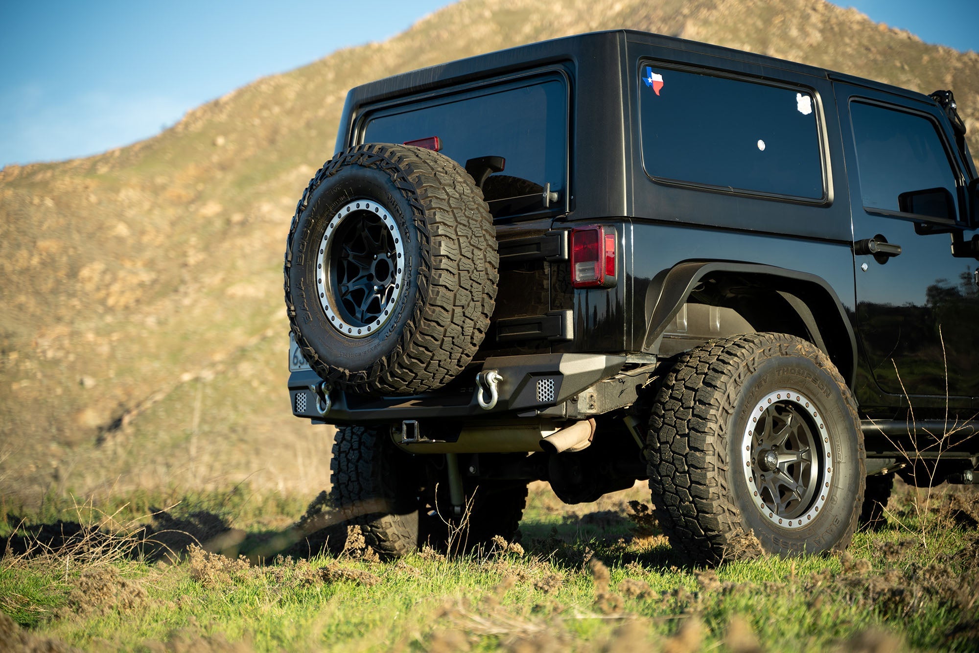 2007 2018 Jeep Wrangler JK JKU Fs 7 Series Rear Bumper DV8 Offroad