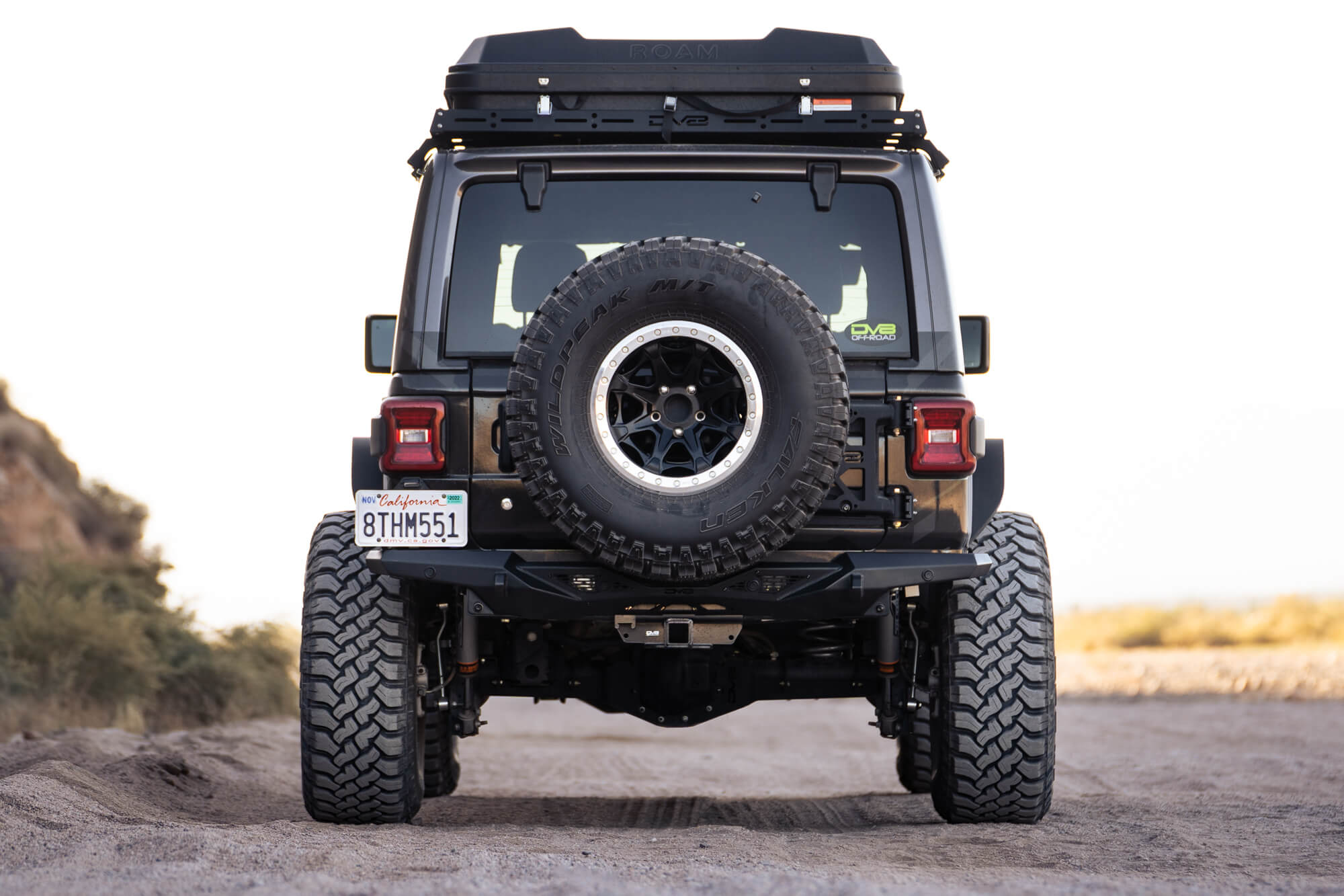 2018 2025 Jeep Wrangler JL JLU Spec Series Rear Bumper DV8 Offroad