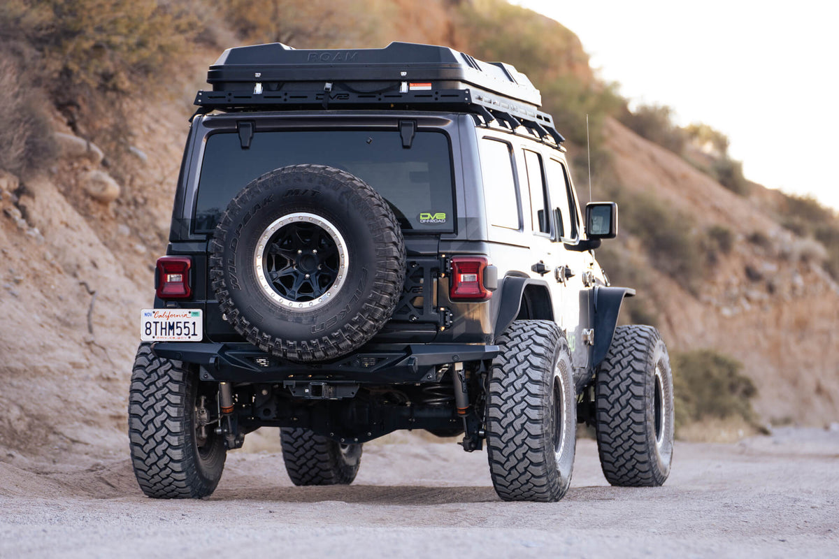 2018 2025 Jeep Wrangler JL JLU Spec Series Rear Bumper DV8 Offroad