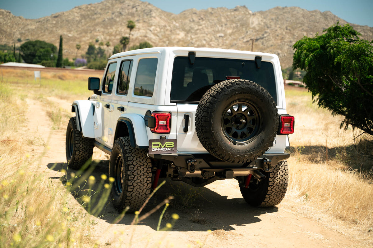 2018 2025 Jeep Wrangler Fs 15 Series Rear Bumper DV8 Offroad