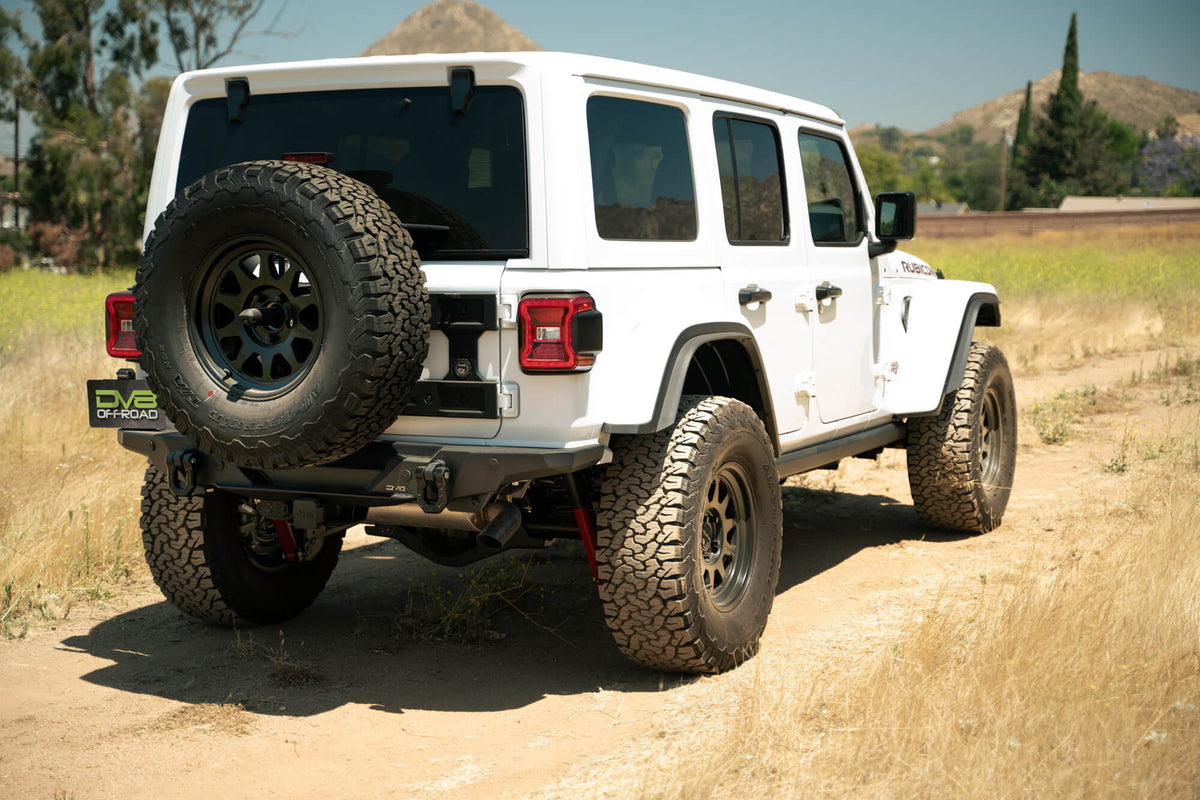 2018 2025 Jeep Wrangler Fs 15 Series Rear Bumper DV8 Offroad