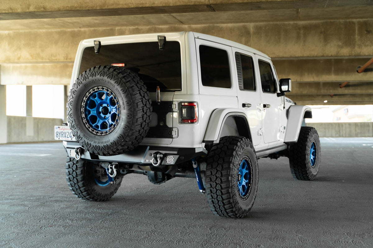 2018 2025 Jeep Wrangler Fs 7 Series Rear Bumper DV8 Offroad