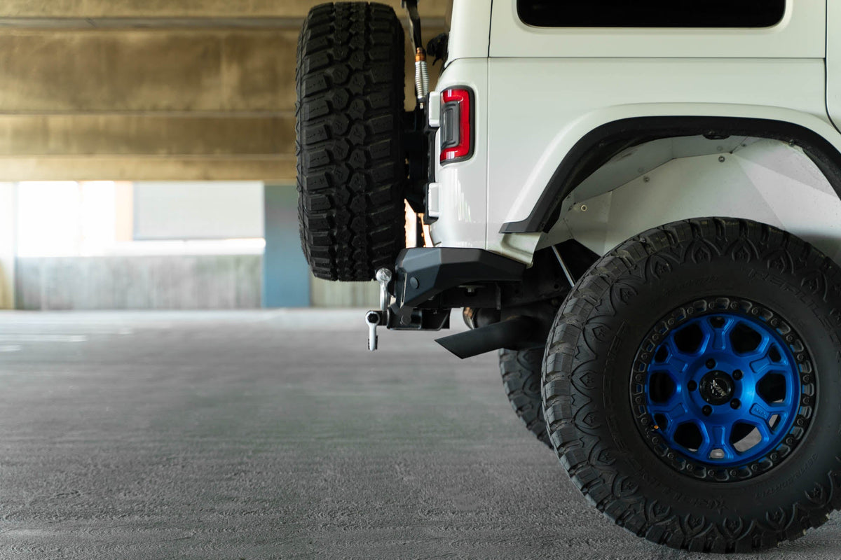 2018 2025 Jeep Wrangler Fs 7 Series Rear Bumper DV8 Offroad