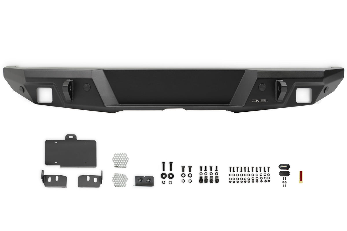 2018 2025 Jeep Wrangler Fs 7 Series Rear Bumper DV8 Offroad