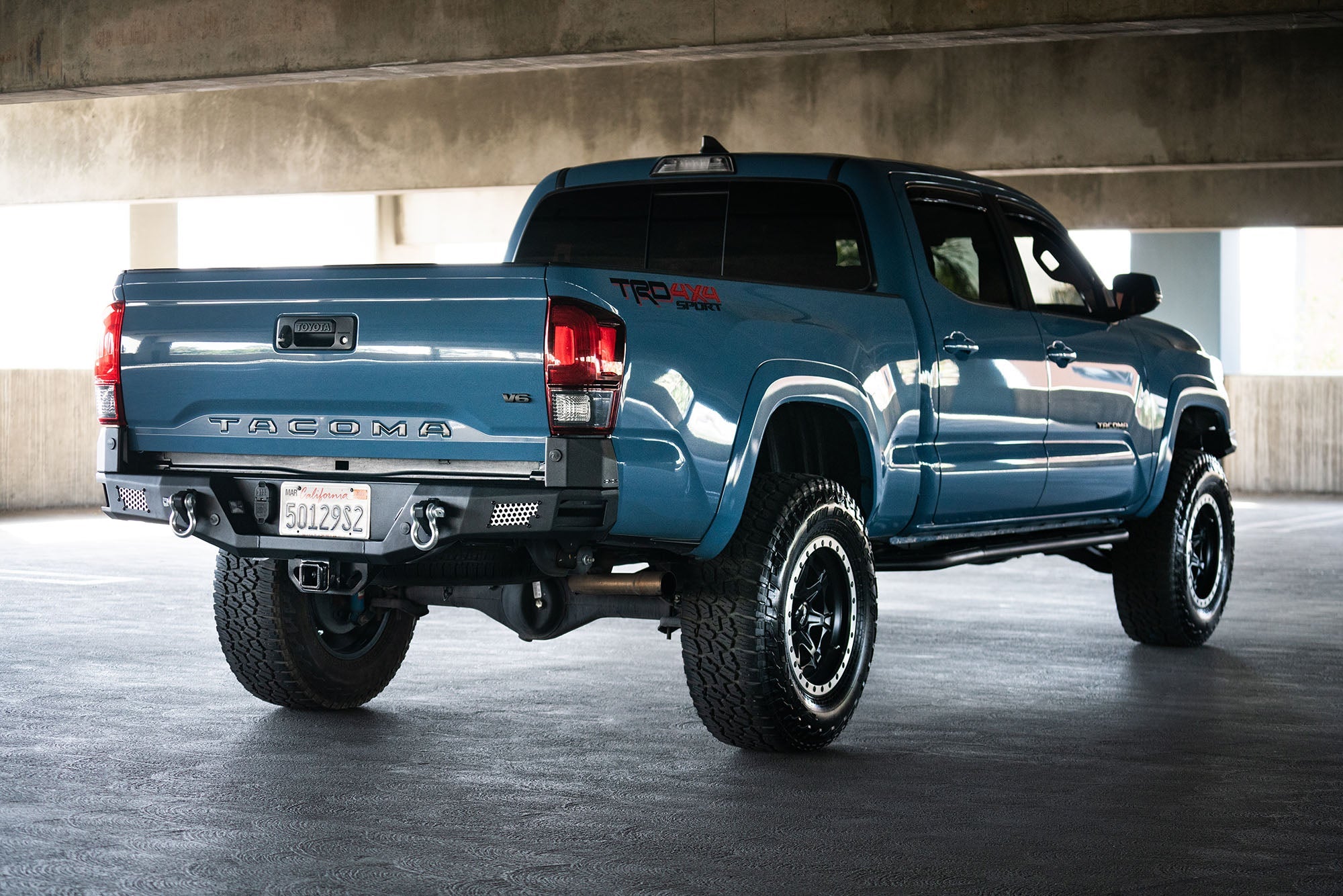 2016 2023 Toyota Tacoma Mto Series Rear Bumper DV8 Offroad