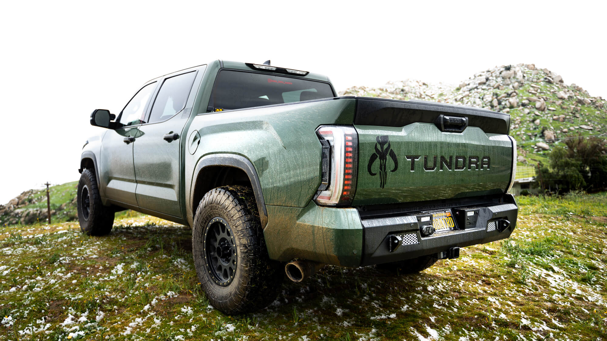 2022 2025 Toyota Tundra Mto Series Rear Bumper DV8 Offroad