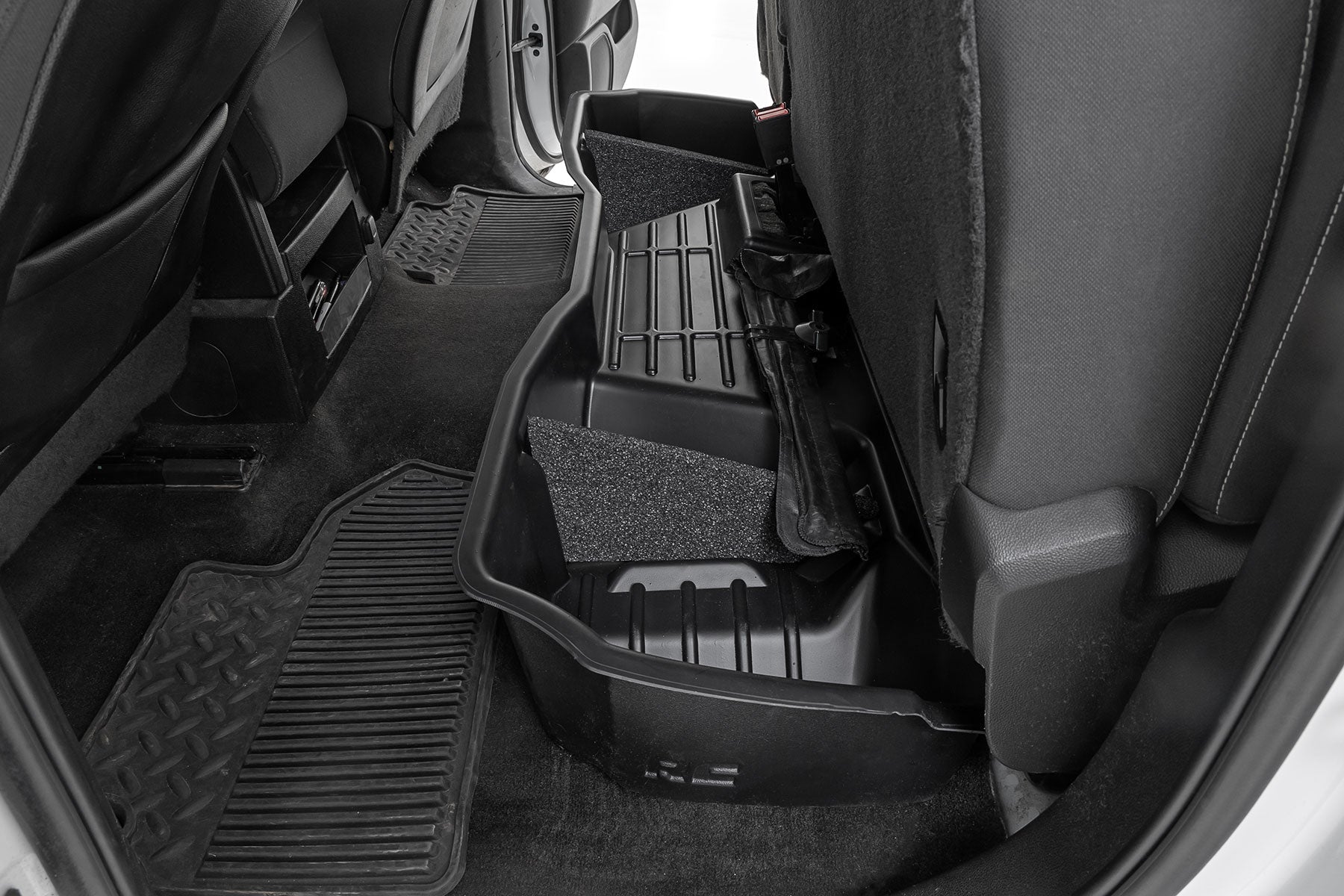 Under Seat Storage Double Cab Silverado/Sierra 1500/2500HD/3500HD 2WD/4WD Rough Country