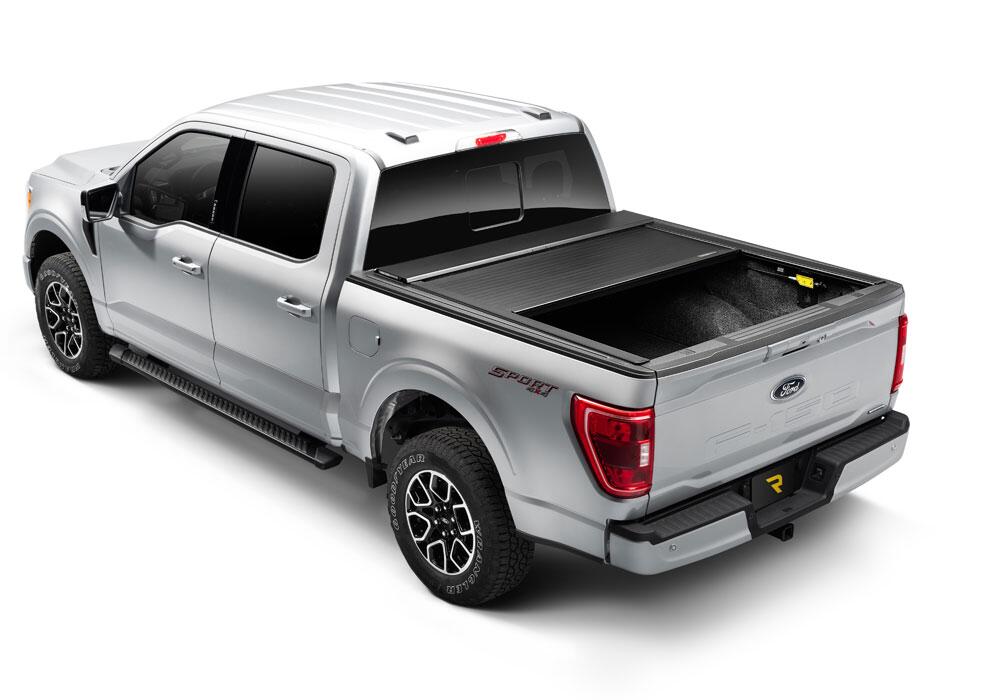 E-Series Locking Retractable Truck Bed Cover for 2021-2025 Ford F-150 5' 7 inch Bed Roll N Lock
