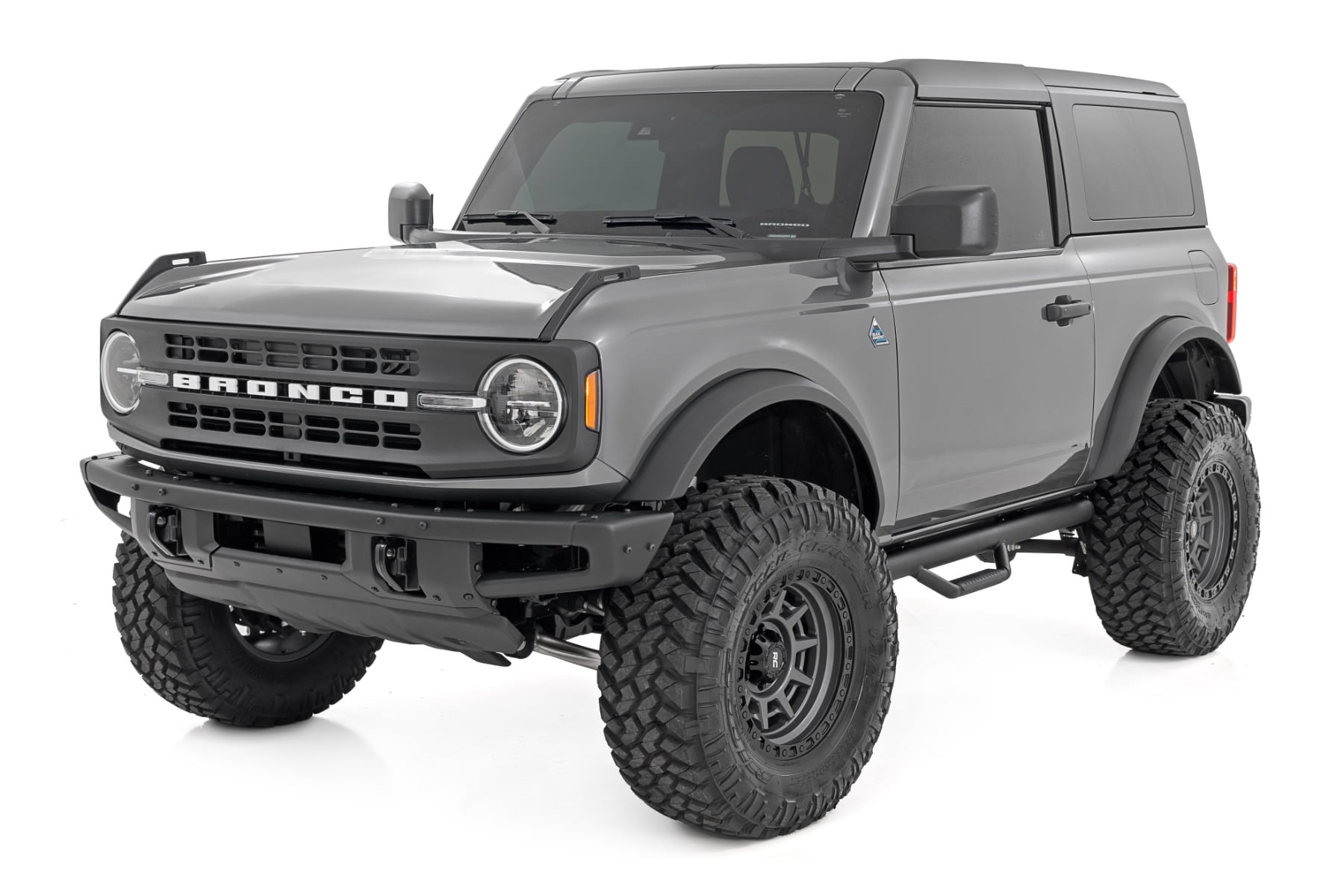 Nerf Steps Wheel to Wheel 2 Door Ford Bronco (2 Door) 4WD (2021-2025) Rough Country
