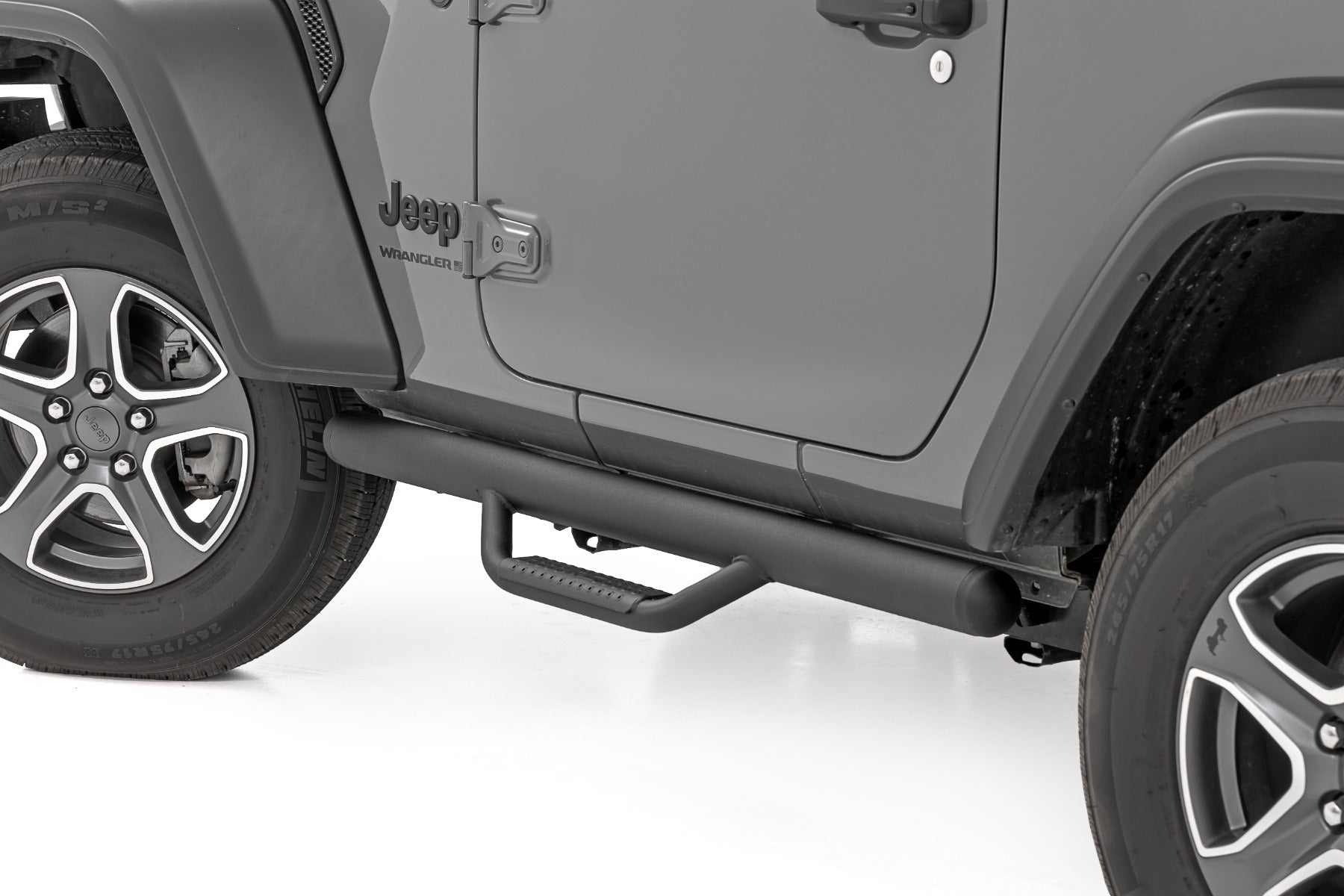 Nerf Steps Full Length 2 Door Jeep Wrangler JL 4WD (2018-2026) Rough Country