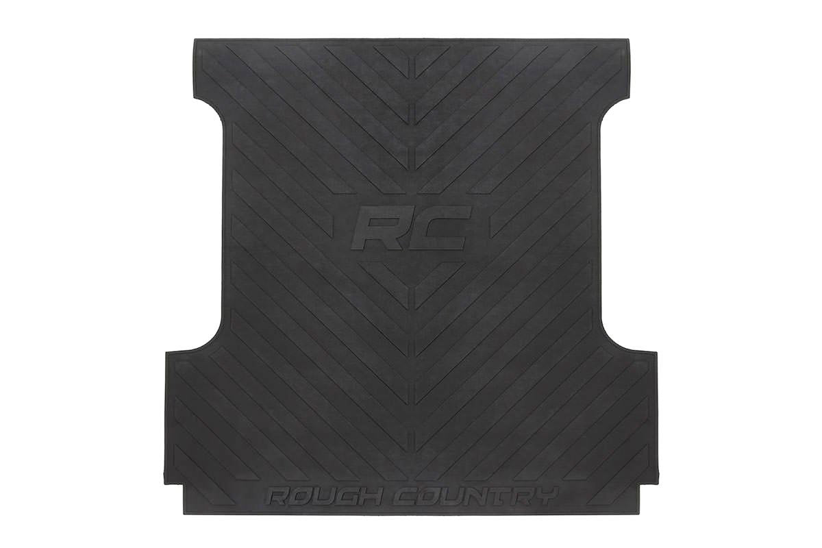 Dodge Bed Mat w/RC Logos 19-20 RAM 1500 5ft 7 Inch Bed Rough Country