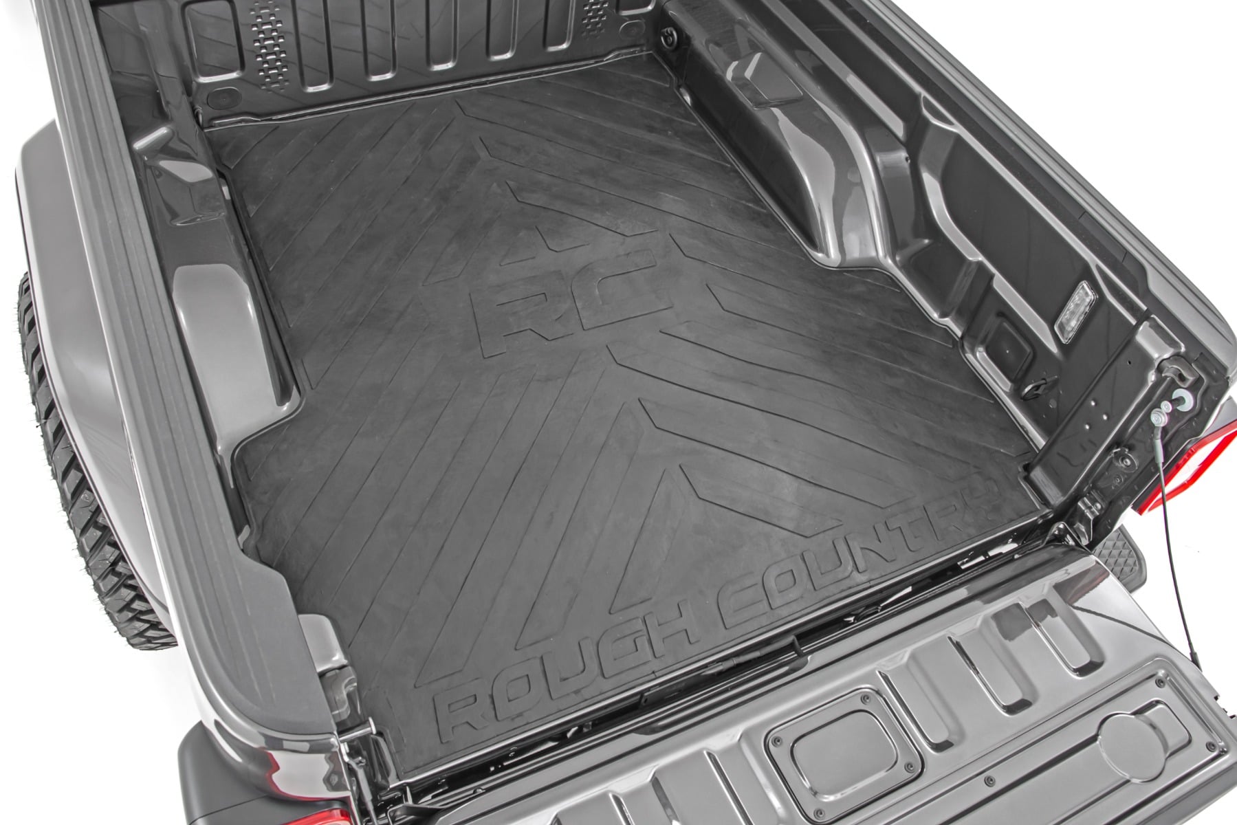 Bed Mat 5 Foot Bed RC Logo Jeep Gladiator JT 4WD (2020-2025) Rough Country