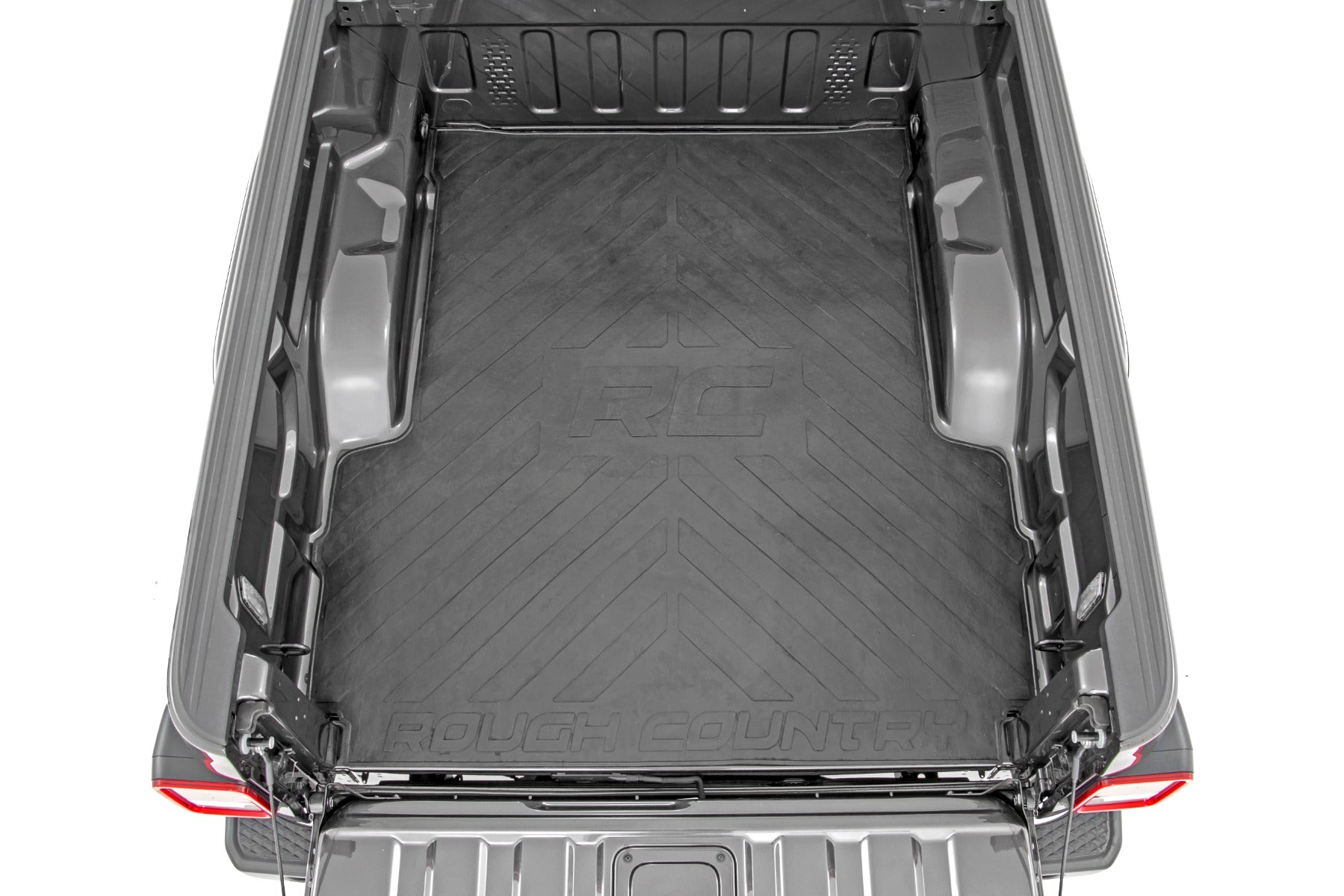 Bed Mat 5 Foot Bed RC Logo Jeep Gladiator JT 4WD (2020-2025) Rough Country
