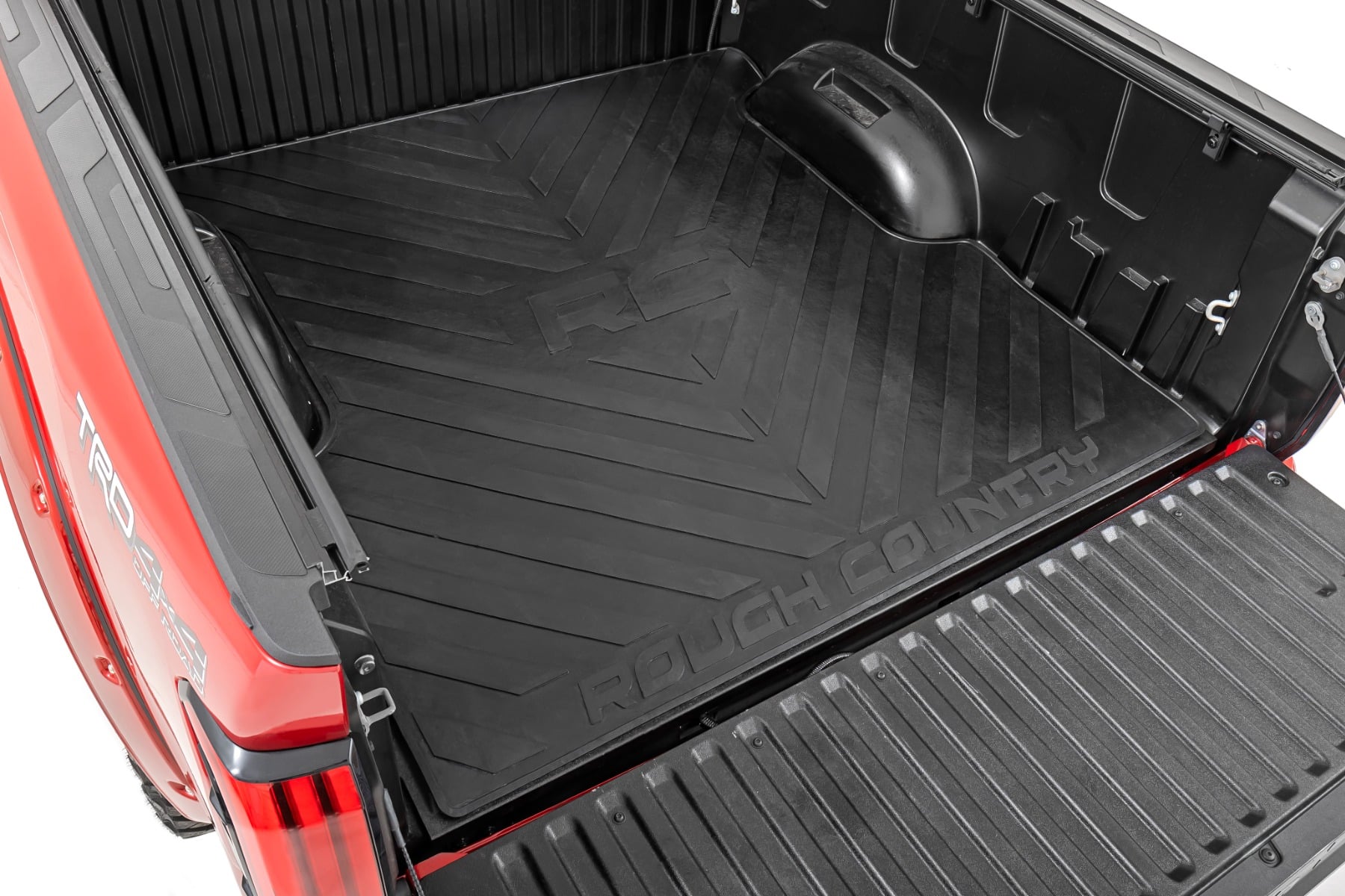 Bed Mat 5 Foot 7 Inch Bed RC Logo Toyota Tundra 2WD/4WD (2022-2026) Rough Country