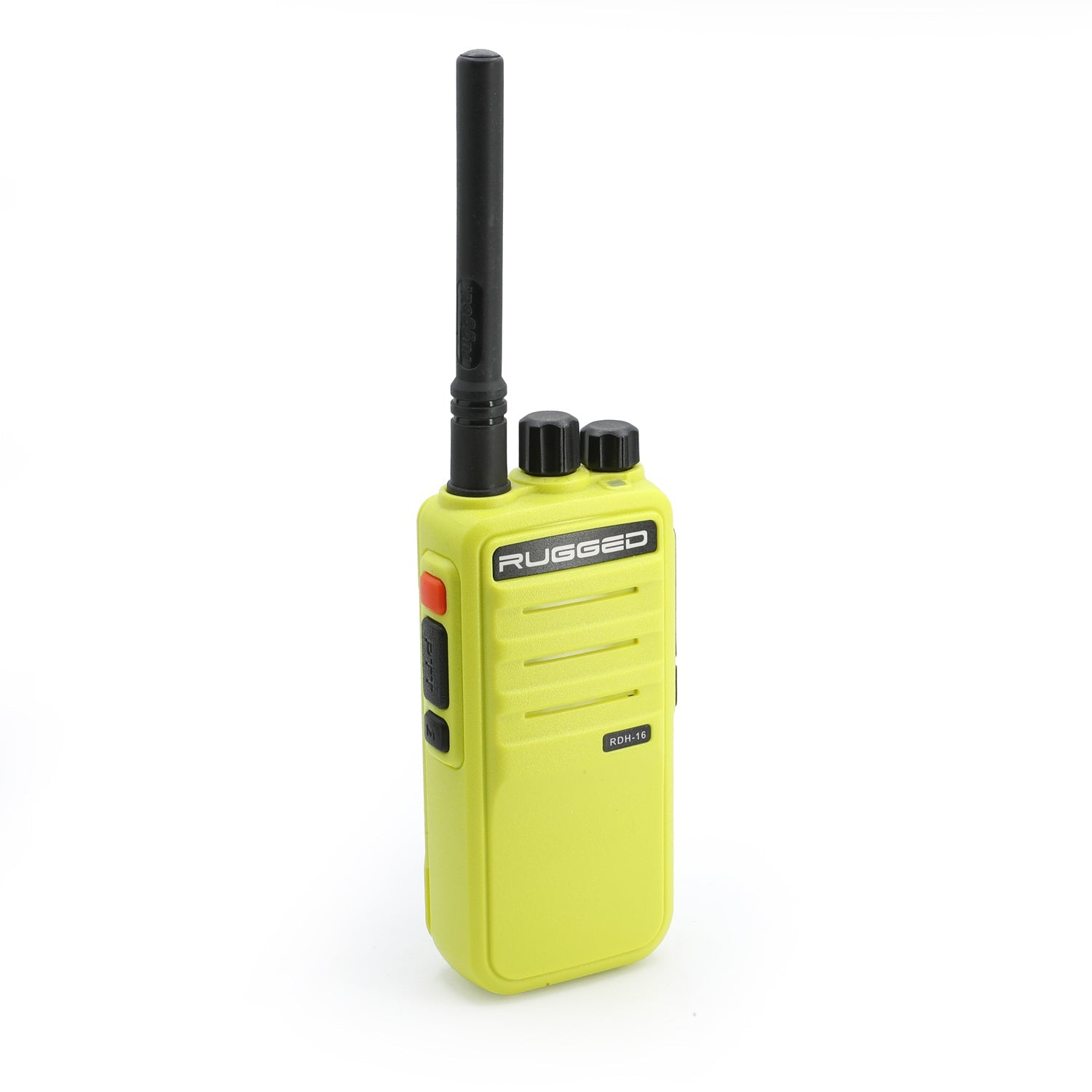 Rugged RDH16 - Business Band Two Way Handheld Radio - Digital and Analog - UHF / Safety Yellow