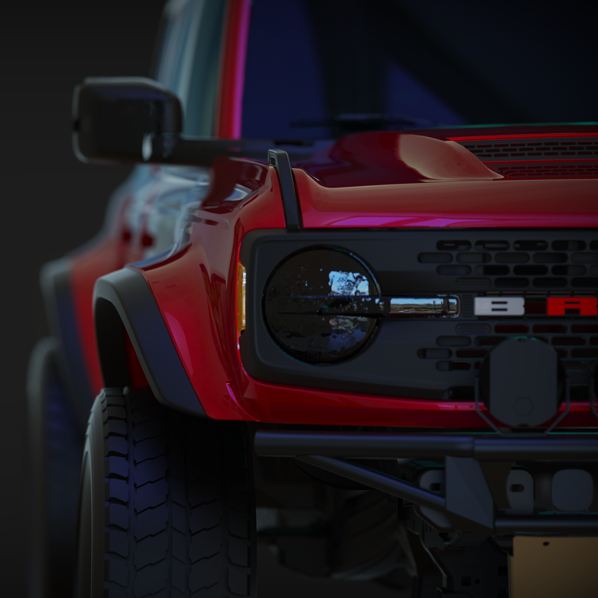2021-2025 Ford Bronco Fenders