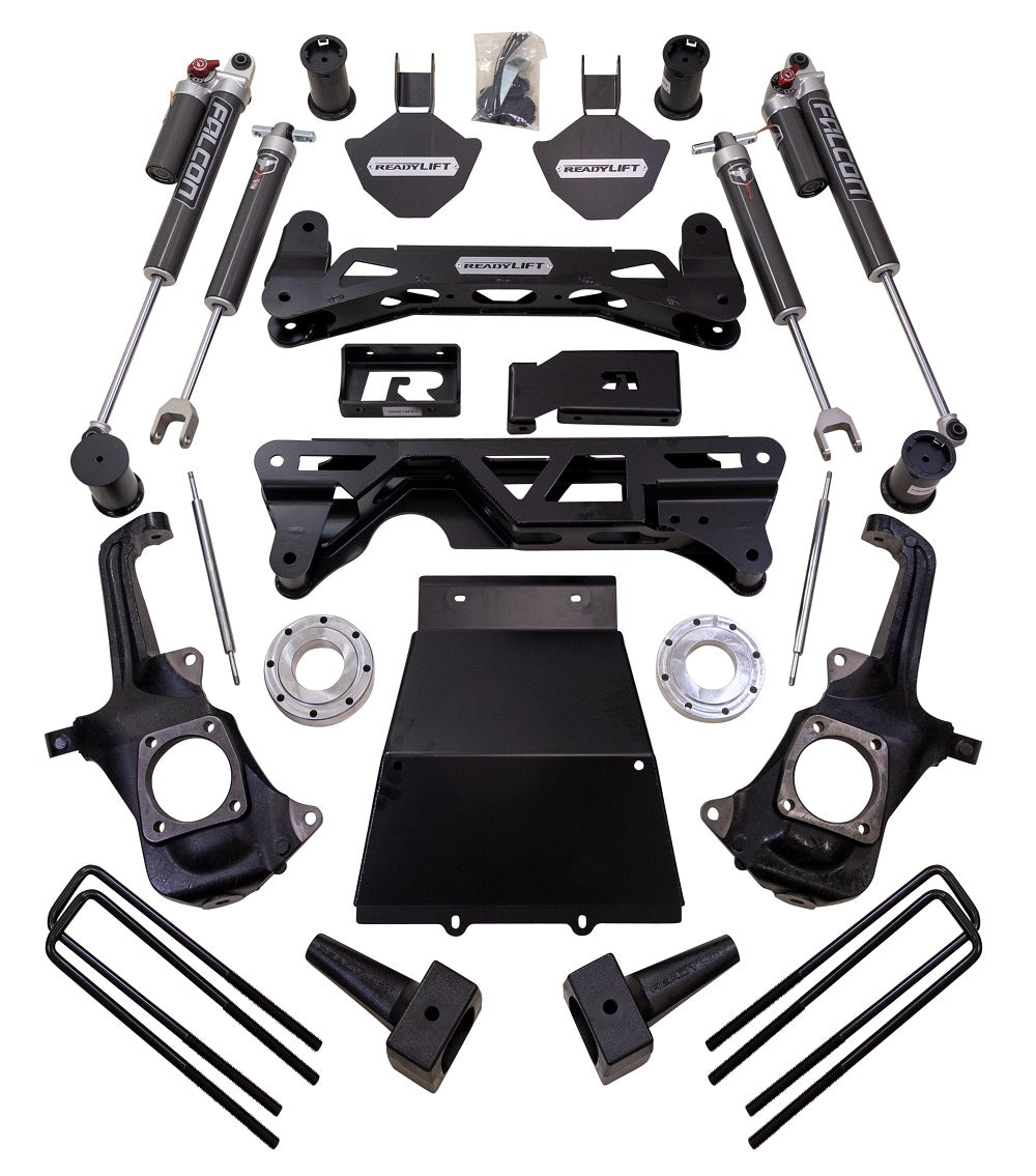 ReadyLift 5-6" MAX 2.1 Suspension System with Falcon 2.1 Shocks 11-19 GM 2500HD/3500