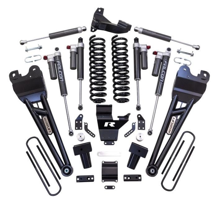 ReadyLift 4" Coil Spring Suspension System with Falcon MAX3.3 Shocks 23-24 Ford 6.7L Powerstroke