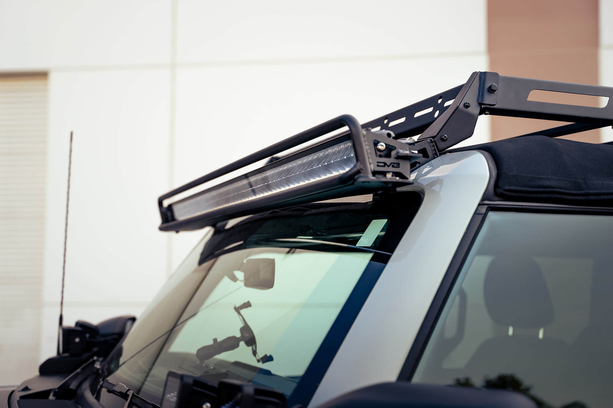 2021 2024 Ford Bronco Soft Top Roof Rack DV8 Offroad