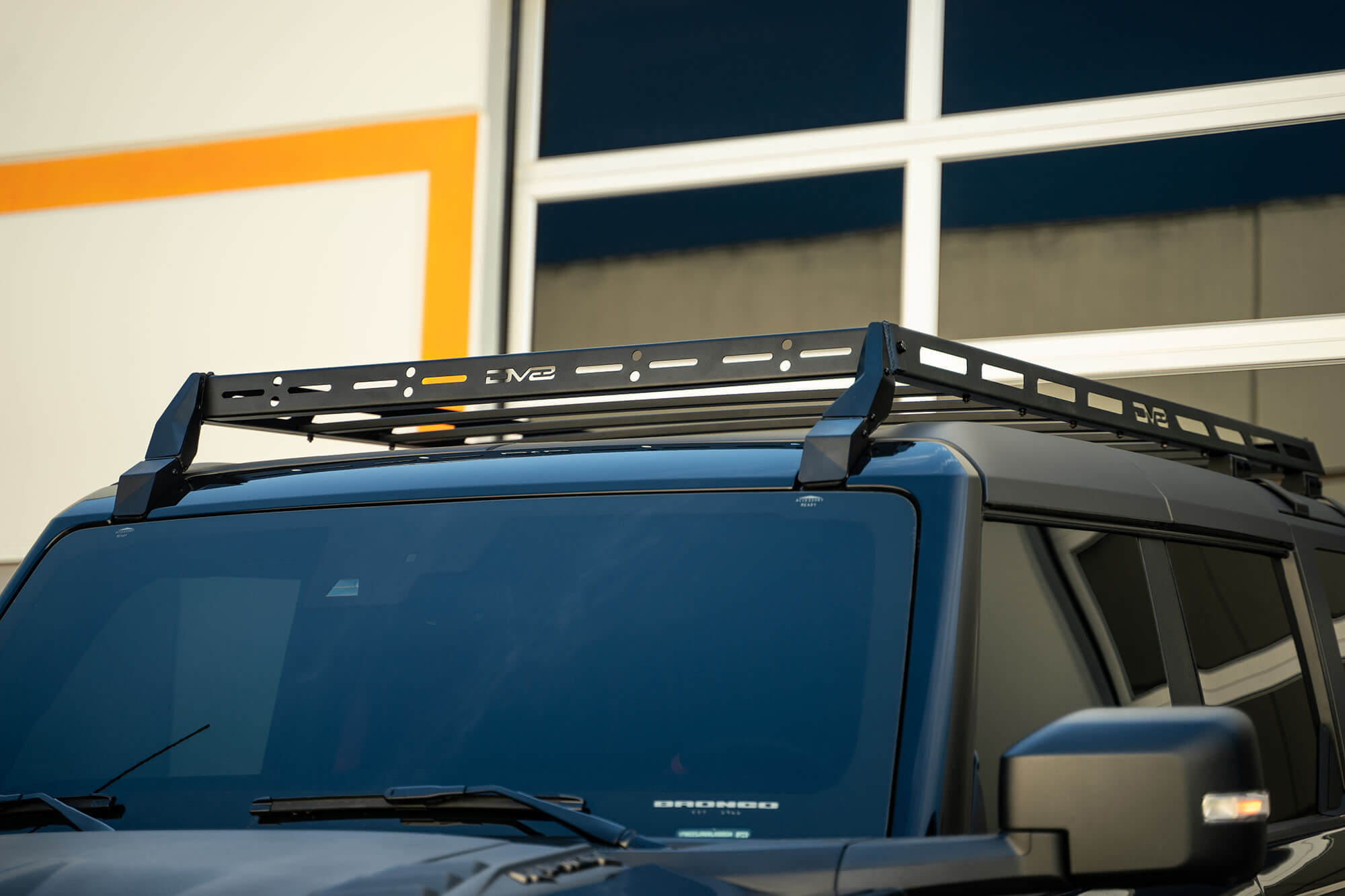 2021 2024 Ford Bronco Hard Top Roof Rack DV8 Offroad