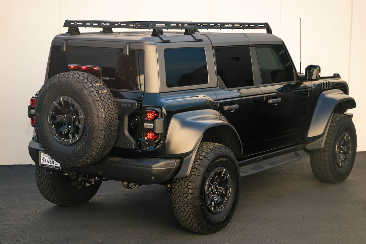 2021 2024 Ford Bronco Hard Top Roof Rack DV8 Offroad